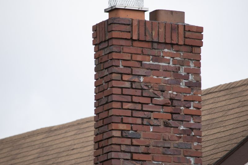 Chimney Exterior with Water Damage